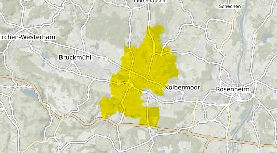 Immobilienpreisekarte Bad Aibling